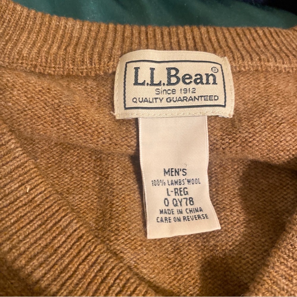 Ll bean wool sweater